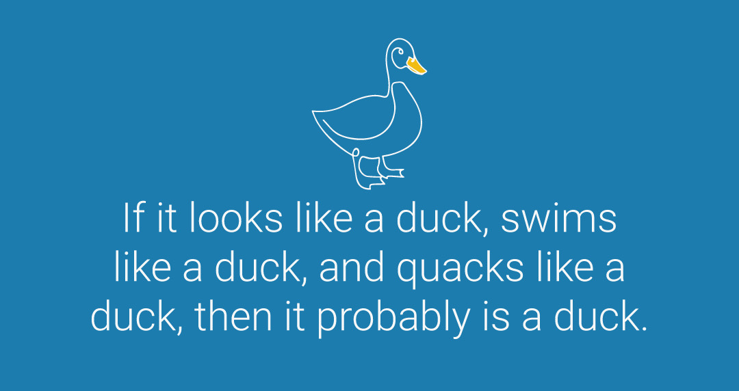 Duck test